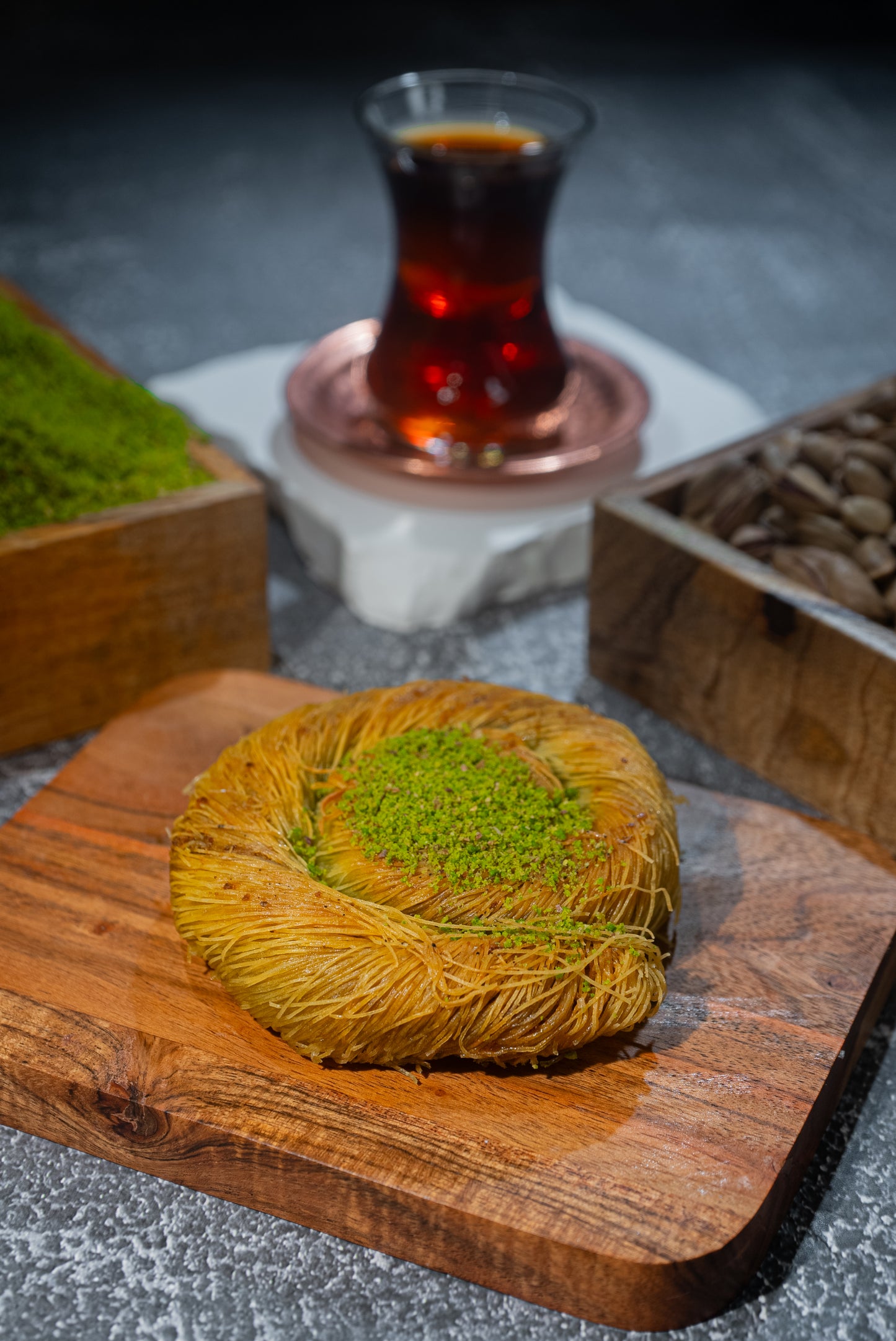 Pistachio rolled